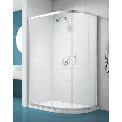 Merlyn NIX Sliding 2 Door Quadrant Shower Enclosure Offset