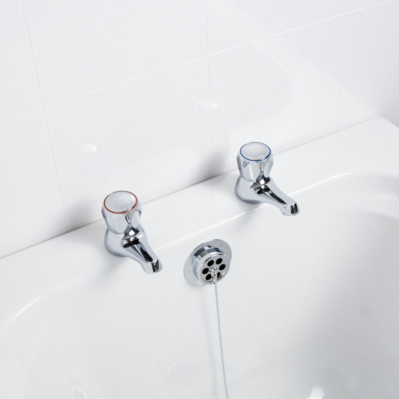 Ebb + Flo Contract Taps Bath Pillar