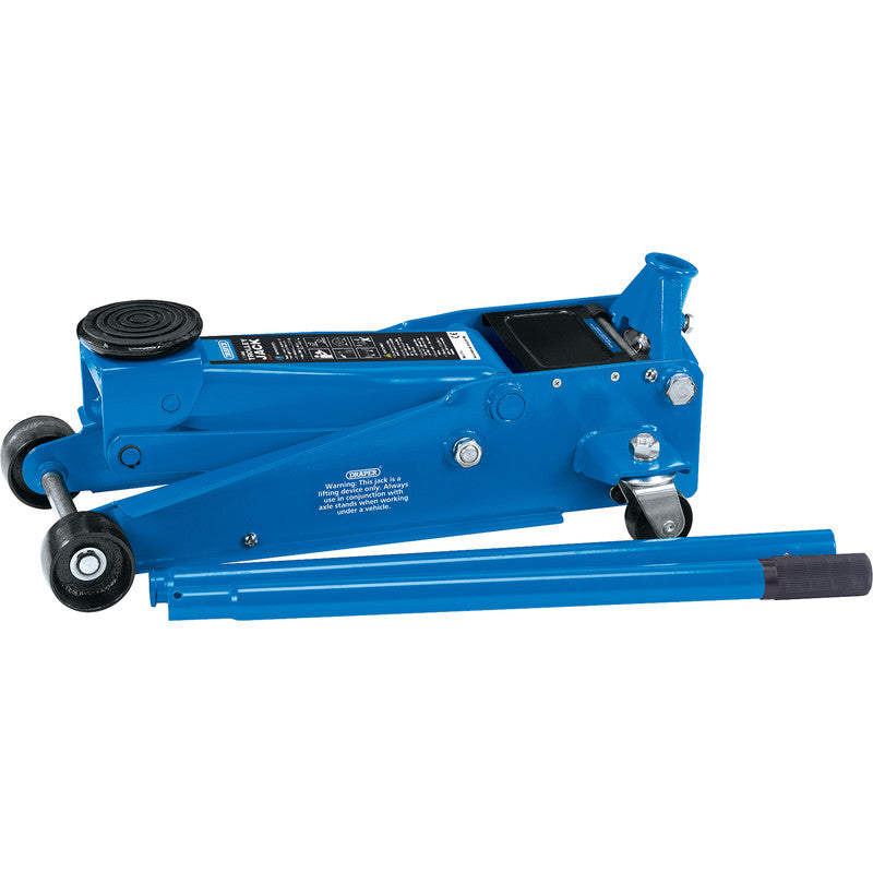 Draper Heavy Duty Quick Lift Trolley Jack 3 Tonne