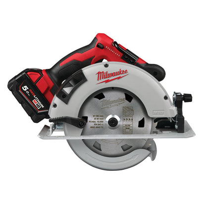 Milwaukee M18BLCS66 Brushless 190mm Circular Saw 1 x 5.0Ah