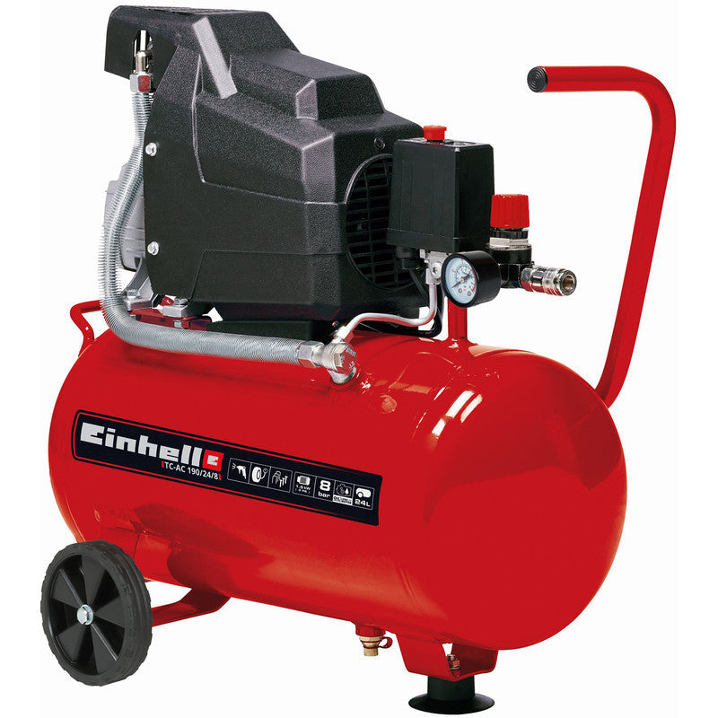 Einhell TC-AC 190/24/8 24L 2Hp Air Compressor 230V