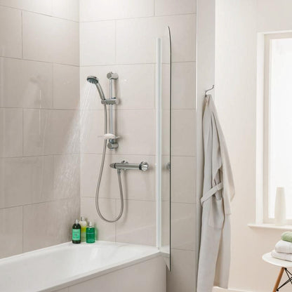 Triton Naro Thermostatic Bar Mixer Shower Chrome