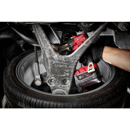 Milwaukee M18 FIW2F12-502X Gen 3 FUEL Compact Impact Wrench w/ 1/2" Friction Ring 2 x 5.0Ah