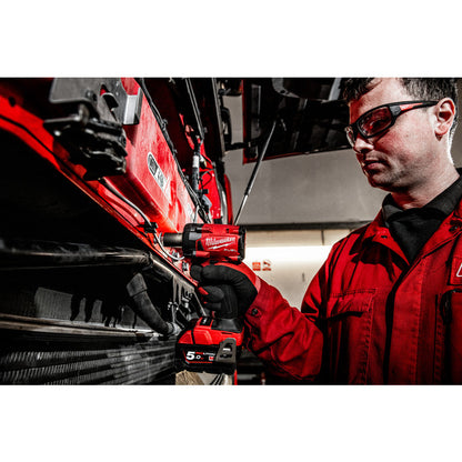 Milwaukee M18 FIW2F12-502X Gen 3 FUEL Compact Impact Wrench w/ 1/2" Friction Ring 2 x 5.0Ah