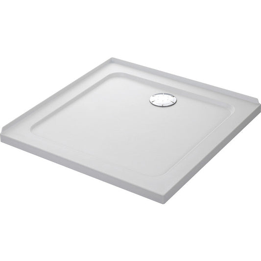 Mira Flight Safe Square Shower Tray 2 Upstands
