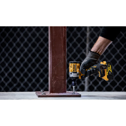 DeWalt 18V XR Brushless 1/2 Compact Impact Wrench (406Nm) (Detent Pin) 2 x 5.0Ah