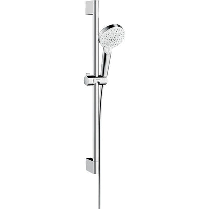 Hansgrohe Crometta 100 Vario Shower Kit 65cm White/Chrome