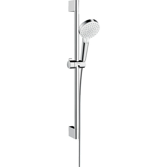 Hansgrohe Crometta 100 Vario Shower Kit 65cm White/Chrome