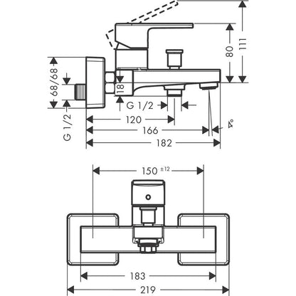Bristan Smile Taps Bath Filler by Bristan