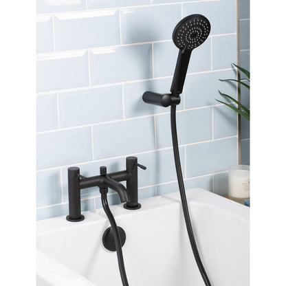 Bristan Mila Taps Black Bath Shower Mixer