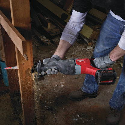 Milwaukee M18BSX Heavy Duty Sawzall Reciprocating Saw 2 x 4.0Ah