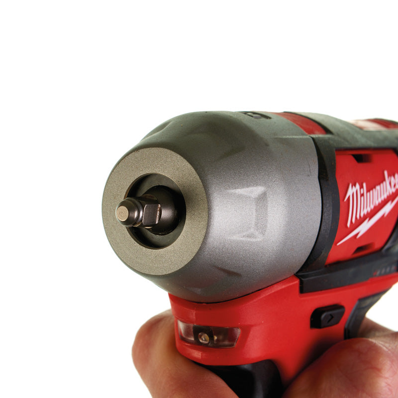 Milwaukee M12 BIW14-202C Sub Compact 1/4" Impact Wrench with Friction Ring 2 x 2.0Ah