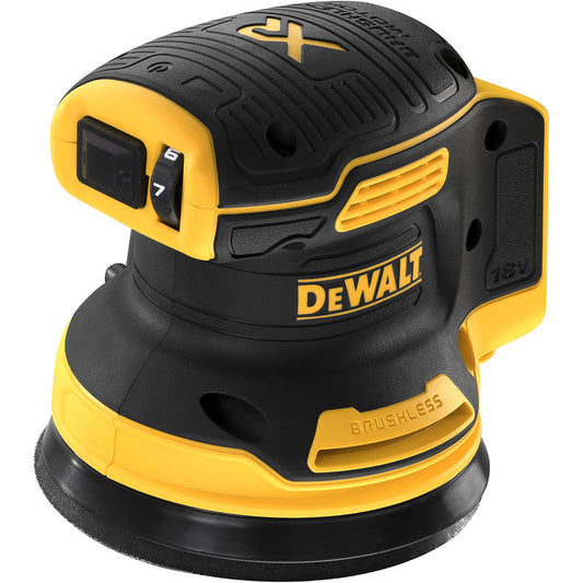 DCW210N-XJ 18V XR Brushless Random Orbital Sander – Smooth Finishing