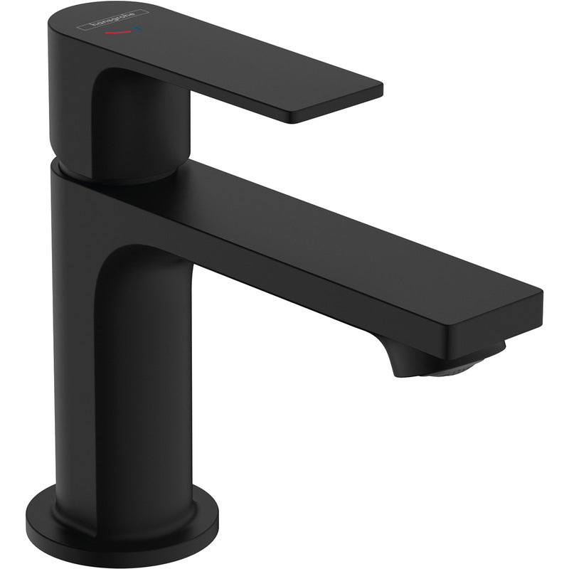 Hansgrohe Rebris E CoolStart 80 Basin Mixer Tap Matt Black