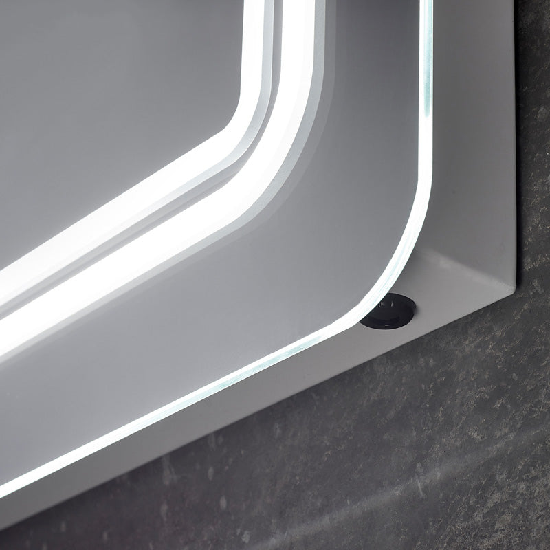 Sensio Shannon LED Bathroom Mirror Cool White 700 x 500mm