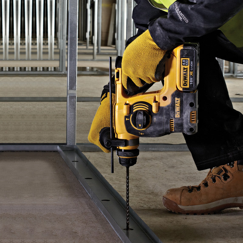 DCH253 18V XR SDS Plus Hammer Drill – 2x 4.0Ah High Performance