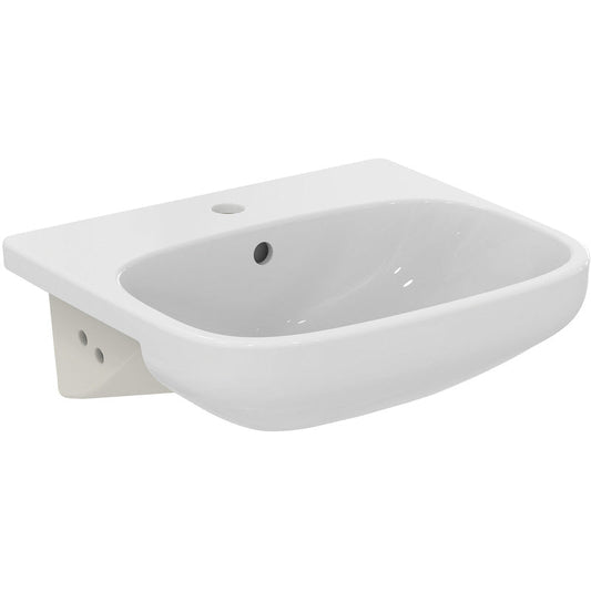 Ideal Standard i.life Semi-Countertop Basin 50cm 1 Tap Hole