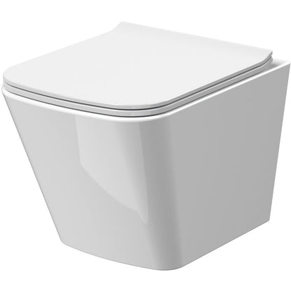 nuie Ava Wall Hung Toilet and Soft Close Seat