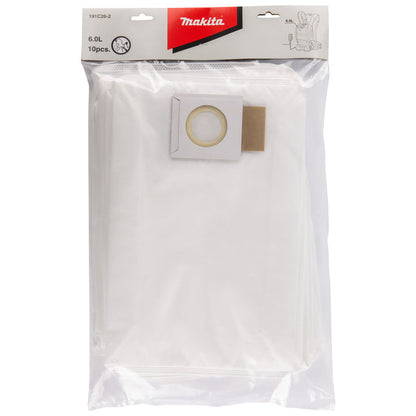 Makita Disposable Dust Bags For DVC660Z 10 Pack