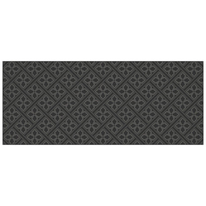 Laura Ashley Mr Jones Metallic Charcoal Glass Bathroom Splashback 600 x 250mm