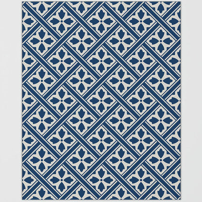 Laura Ashley Mr Jones Midnight Seaspray Glass Splashback 600 x 750mm