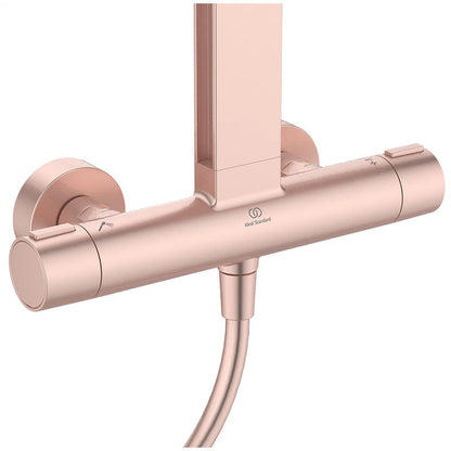 Ideal Standard ALU+ Ceratherm Thermostatic Bar Mixer Shower Set