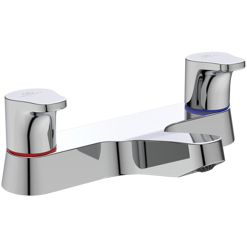 Ideal Standard Cerabase Dual Control Bath Filler Tap Chrome
