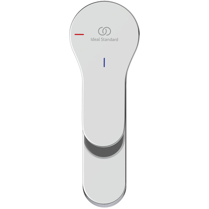 Ideal Standard Cerabase Single Lever Click Waste Basin Mixer Tap Chrome