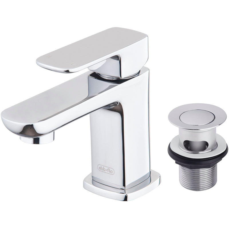 Ebb + Flo Heacham Cloakroom Mono Mixer Tap Chrome