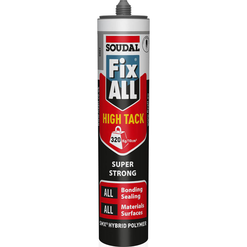 Soudal Fix All High Tack Adhesive & Sealant 290ml