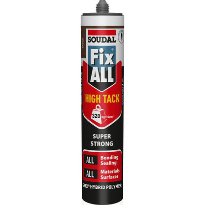 Soudal Fix All High Tack Adhesive & Sealant 290ml