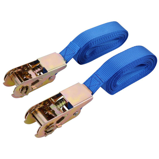 Minotaur Ratchet Tie Down Strap Set 25mm x 5m