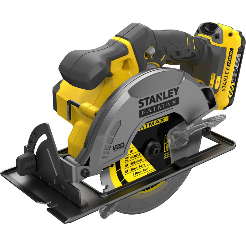 Stanley FatMax V20 18V 165mm Circular Saw 1 x 2.0Ah