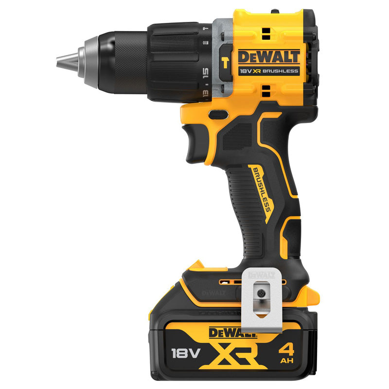 DCD799M1T-GB 18V XR Brushless Compact Combi Drill – 1 x 4.0Ah