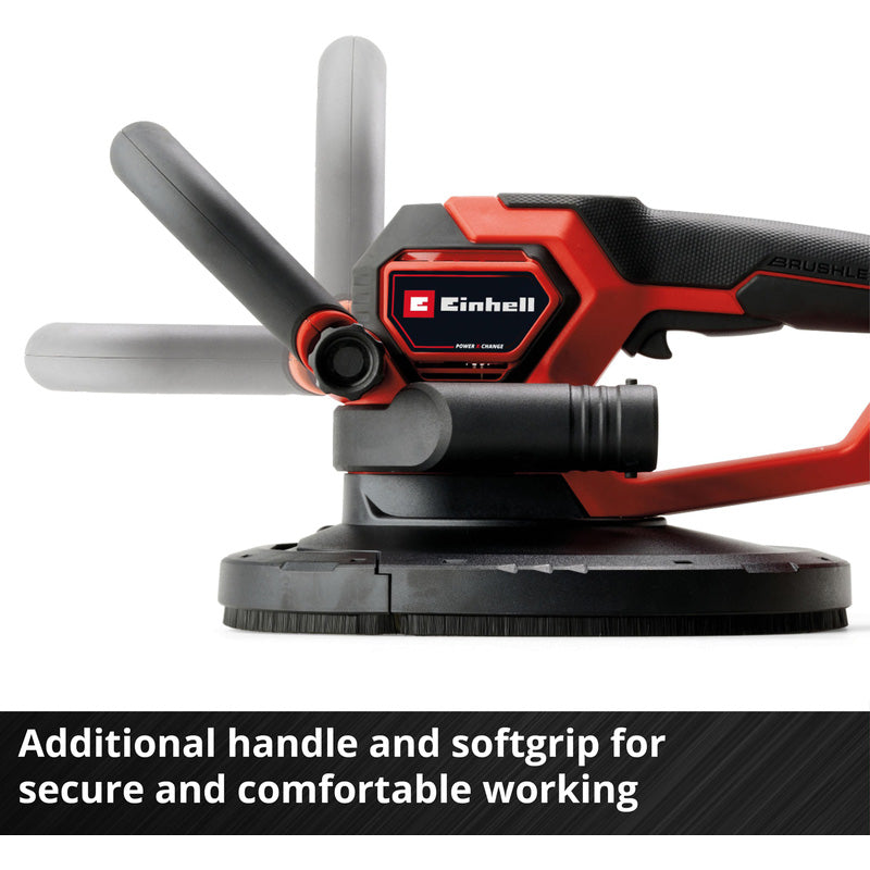 Einhell PXC 18V Professional Brushless Compact Drywall Polisher 225mm Body Only