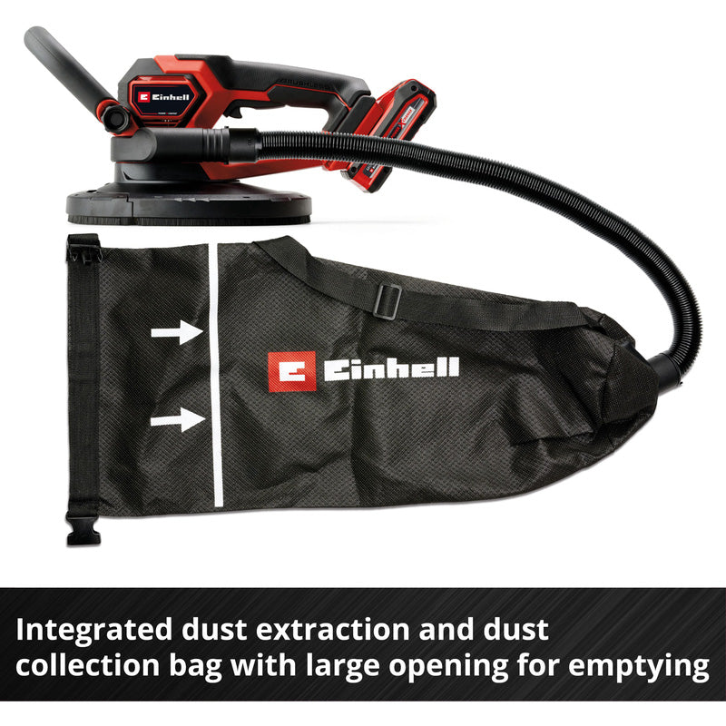Einhell PXC 18V Professional Brushless Compact Drywall Polisher 225mm Body Only