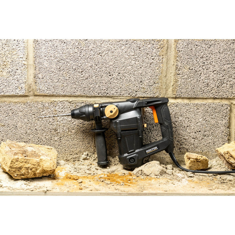 ROKTOR 1000W 26mm SDS Plus Rotary Hammer Drill 230V
