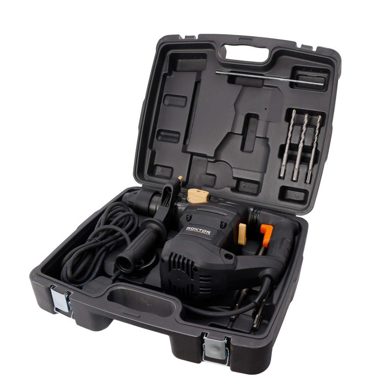 ROKTOR 1500W 32mm SDS Plus Rotary Hammer Drill 230V