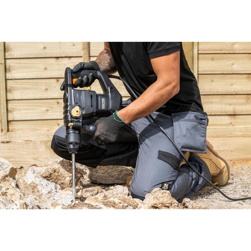 ROKTOR 1500W 32mm SDS Plus Rotary Hammer Drill 230V