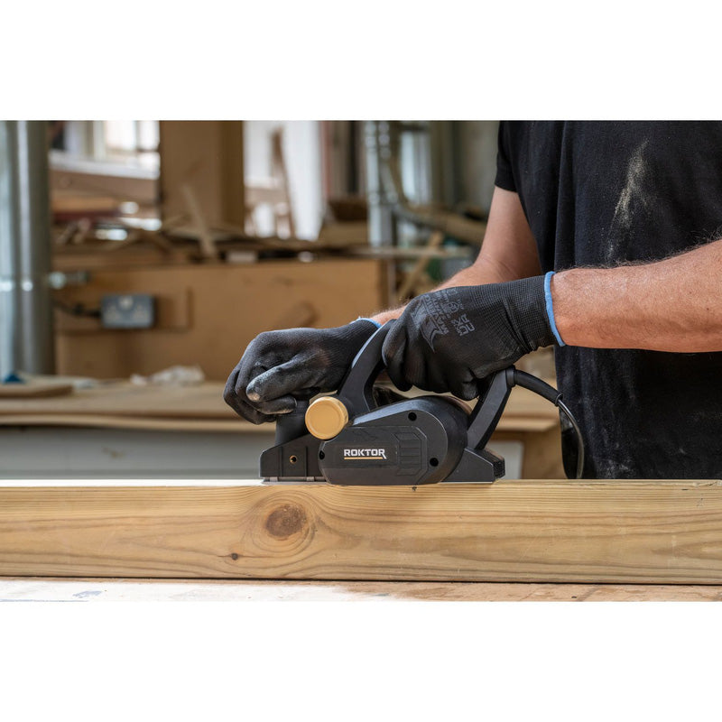 ROKTOR 650W 2mm Electric Planer 230V