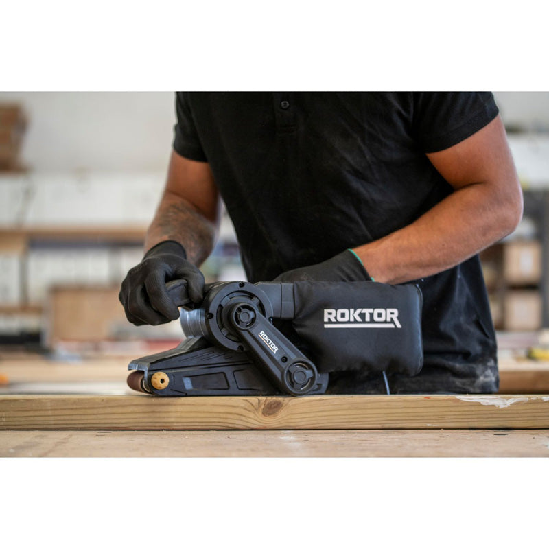 ROKTOR 920W 76mm Belt Sander 230V