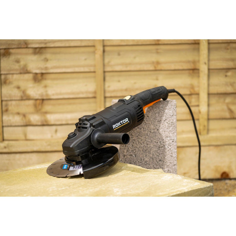 ROKTOR 2200W 230mm Angle Grinder 230V