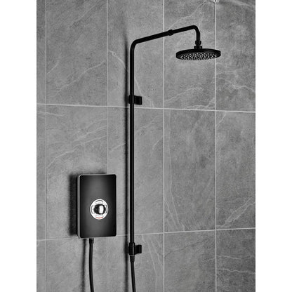 Triton Collection UNIQ Electric Shower Brushed Steel 9.5kW