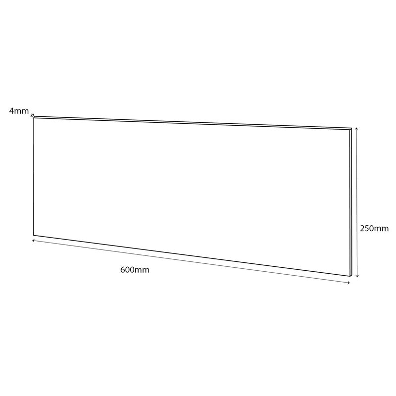 Wetwall Alloy Double-Sided Bathroom Wall Panel Atlantic / Urban Grey