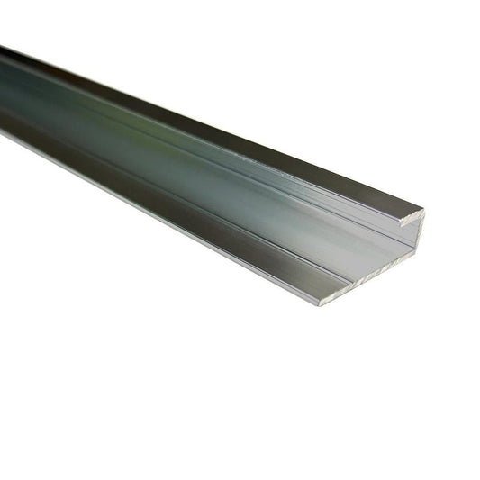 Wetwall Alloy Edge Profile Trim Matt Silver