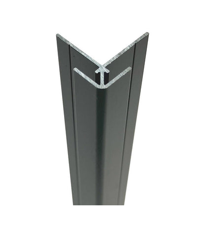 Wetwall Alloy External Corner Trim Matt Anthracite