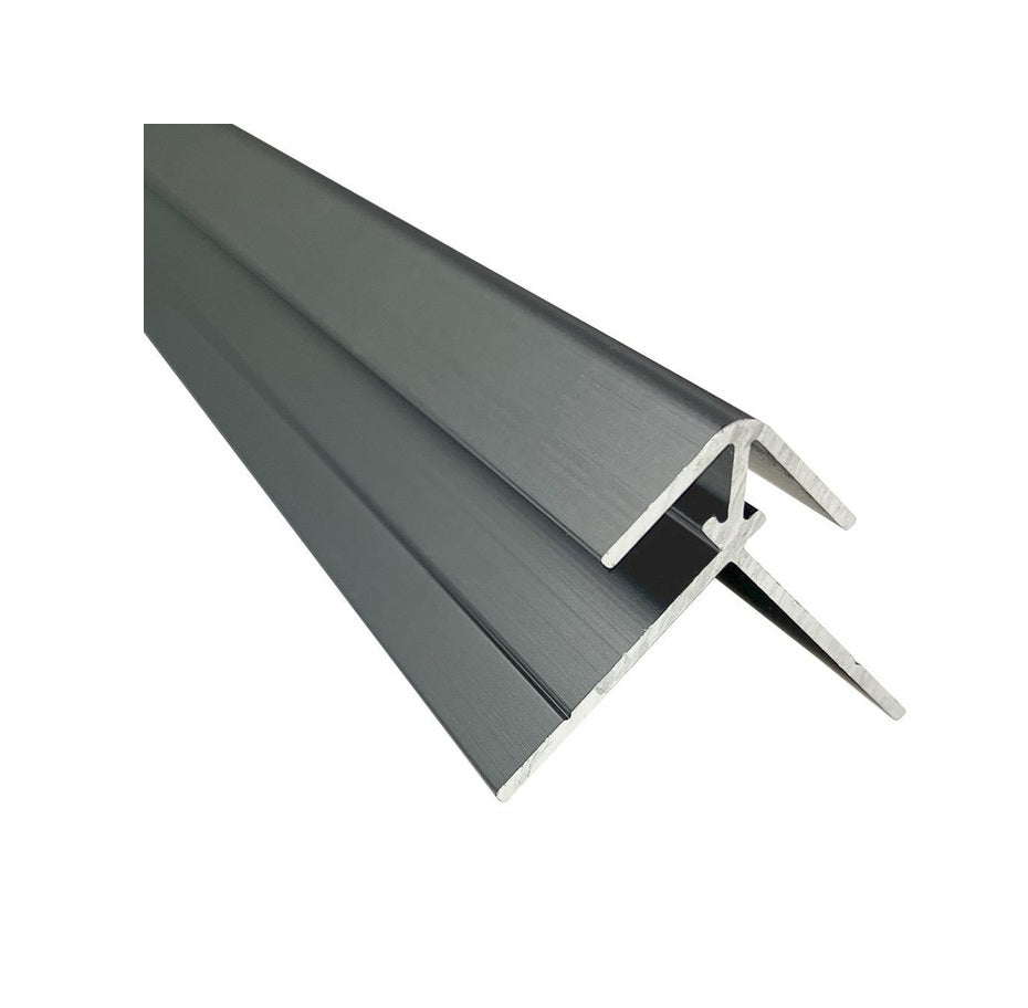 Wetwall Alloy External Corner Trim Matt Anthracite