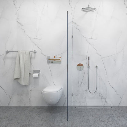 Wetwall Elite Bathroom Wall Panel Athena Marble