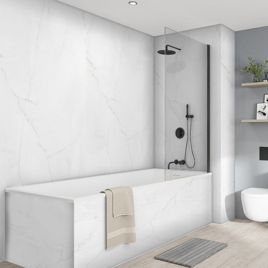 Wetwall Elite Bathroom Wall Panel Athena Marble