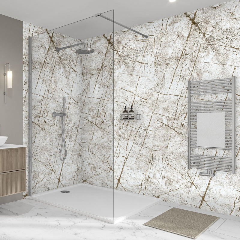 Wetwall Elite Bathroom Wall Panel Vienna White
